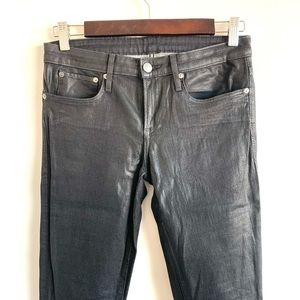 Helmut Lang Coated Skinny Jean